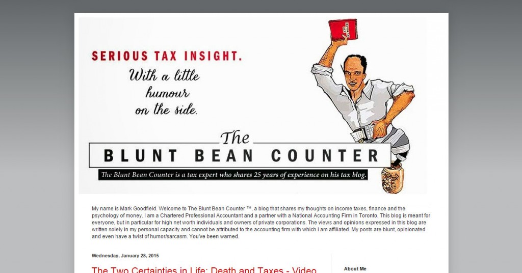 The Blunt Bean Counter