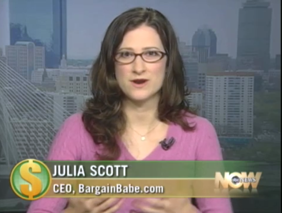 Julia Scott, appearance on ABC's Money Matters
